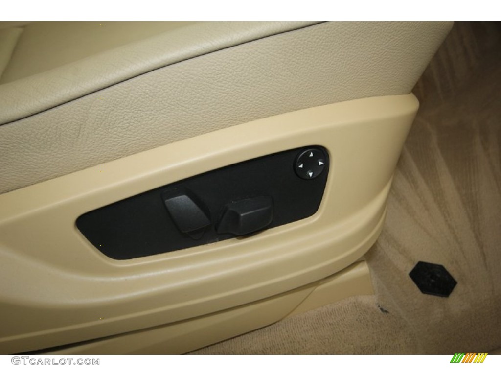 2008 X5 3.0si - Mineral Green Metallic / Sand Beige photo #42