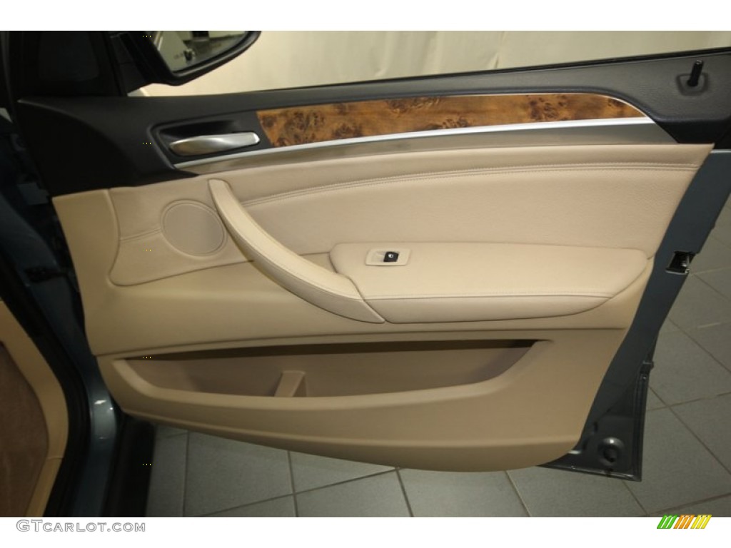 2008 X5 3.0si - Mineral Green Metallic / Sand Beige photo #43