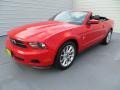 Race Red 2011 Ford Mustang V6 Premium Convertible Exterior