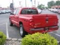 2005 Flame Red Dodge Dakota SLT Quad Cab 4x4  photo #5