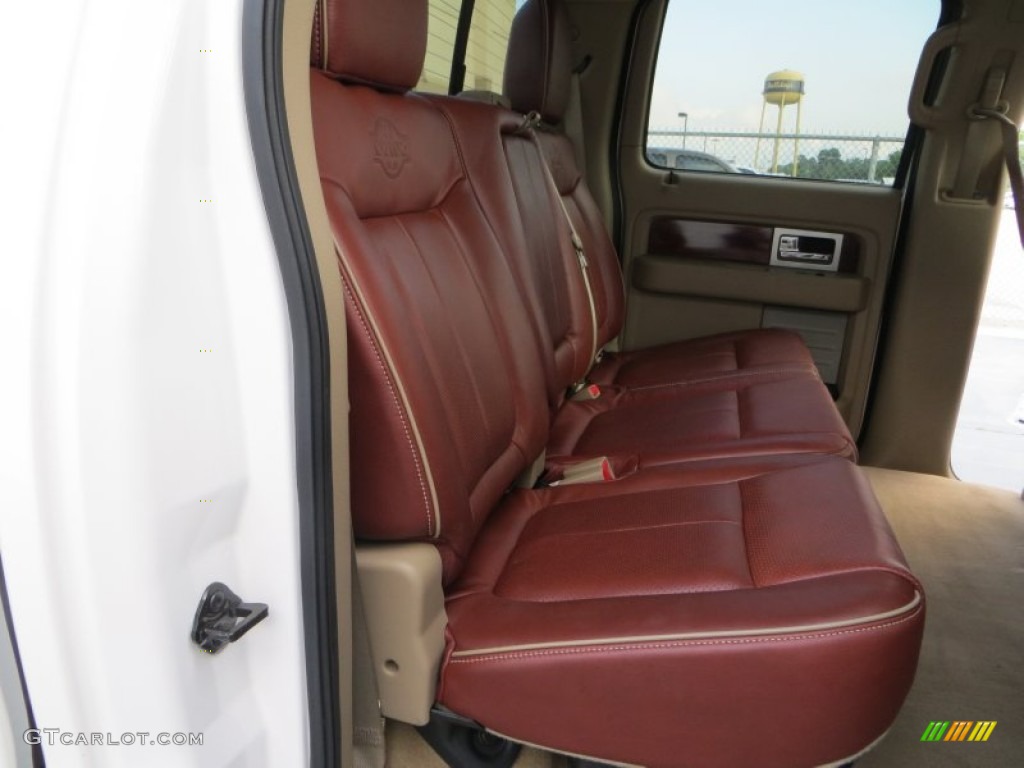 2010 Ford F150 King Ranch SuperCrew Rear Seat Photo #81422084