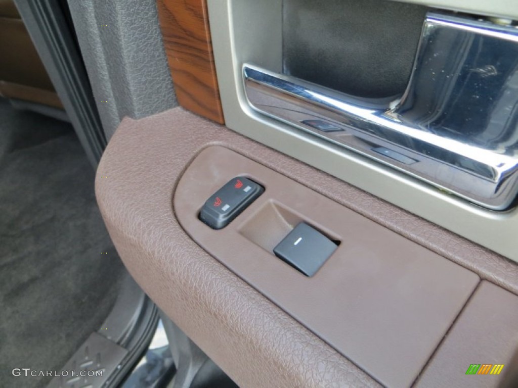 2010 F150 Platinum SuperCrew - Tuxedo Black / Sienna Brown Leather/Black photo #29