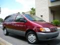 2002 Vintage Red Pearl Toyota Sienna CE  photo #4