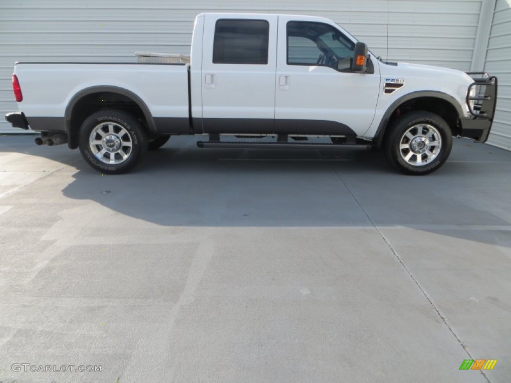 Oxford White 2010 Ford F250 Super Duty Cabela's Edition Crew Cab 4x4 Exterior Photo #81423892
