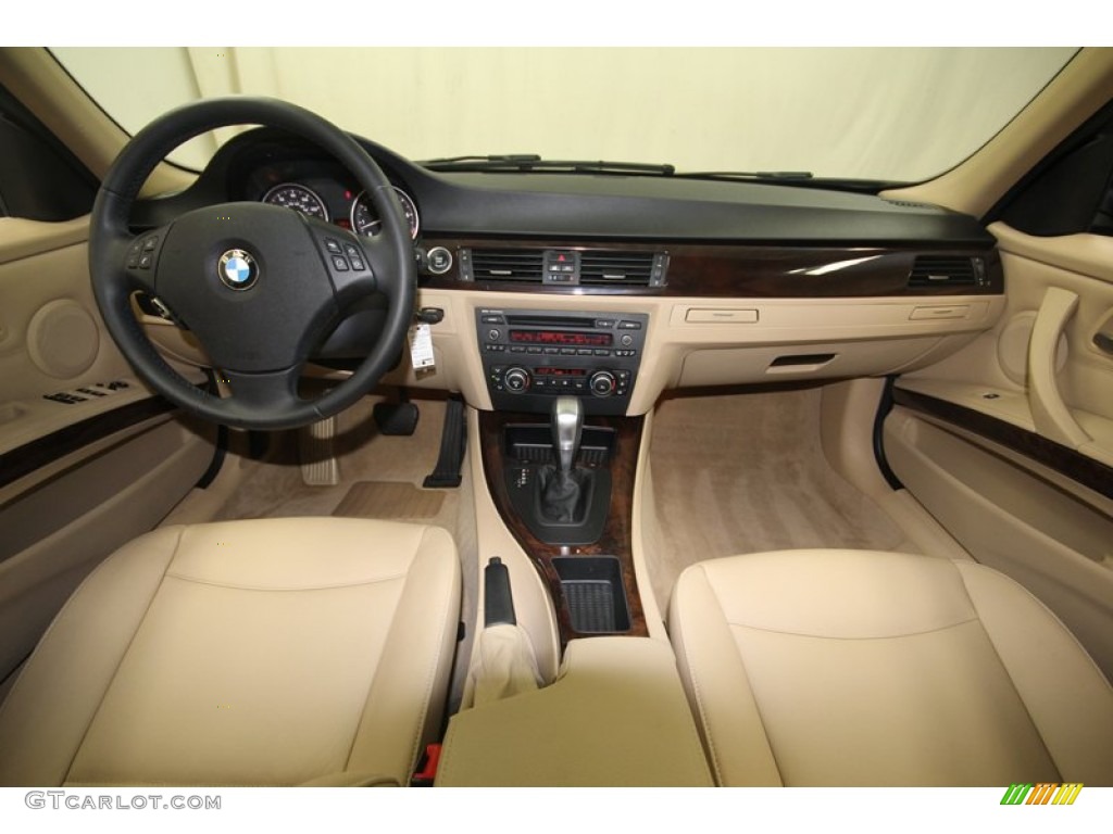 2011 BMW 3 Series 328i Sedan Beige Dashboard Photo #81424200