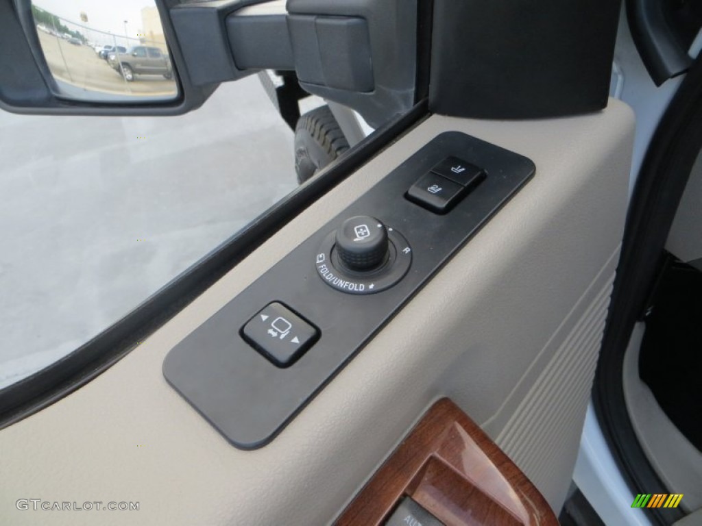 2010 Ford F250 Super Duty Cabela's Edition Crew Cab 4x4 Controls Photo #81424616