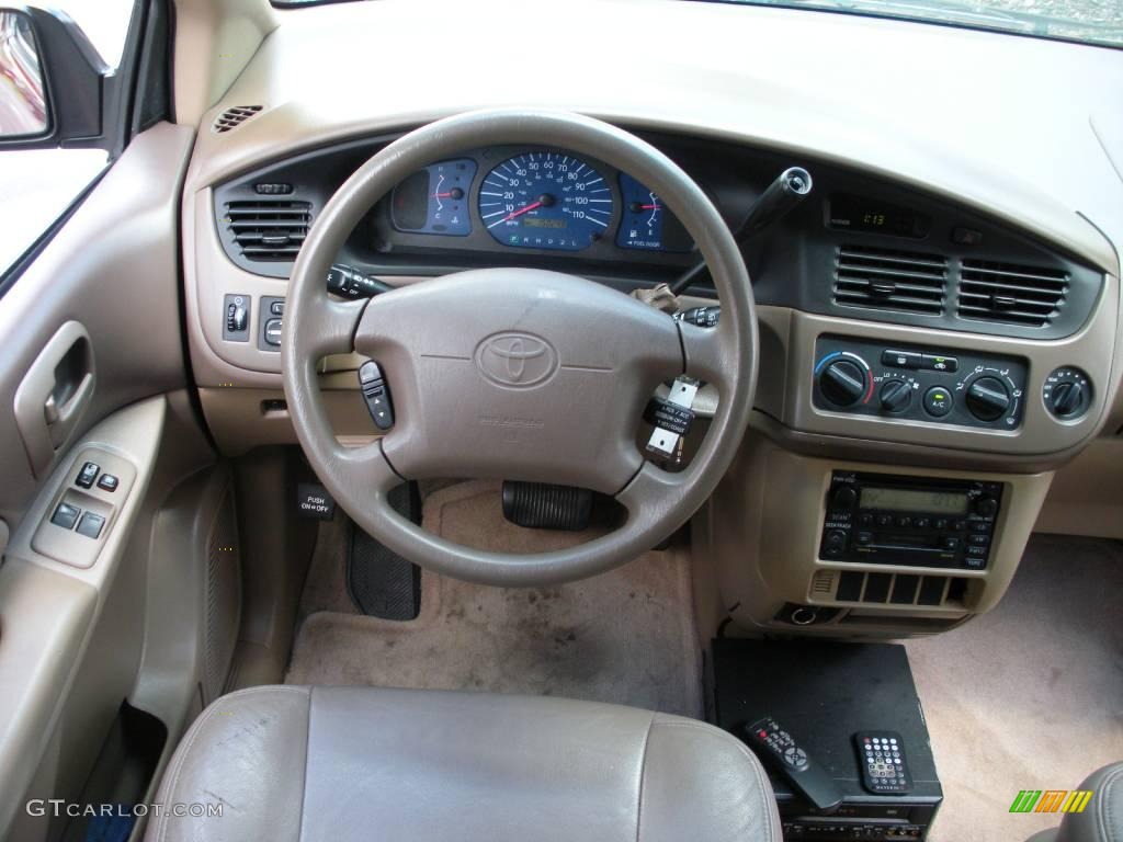 2002 Sienna CE - Vintage Red Pearl / Oak photo #19