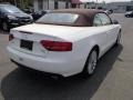 Ibis White - A5 2.0T quattro Convertible Photo No. 4