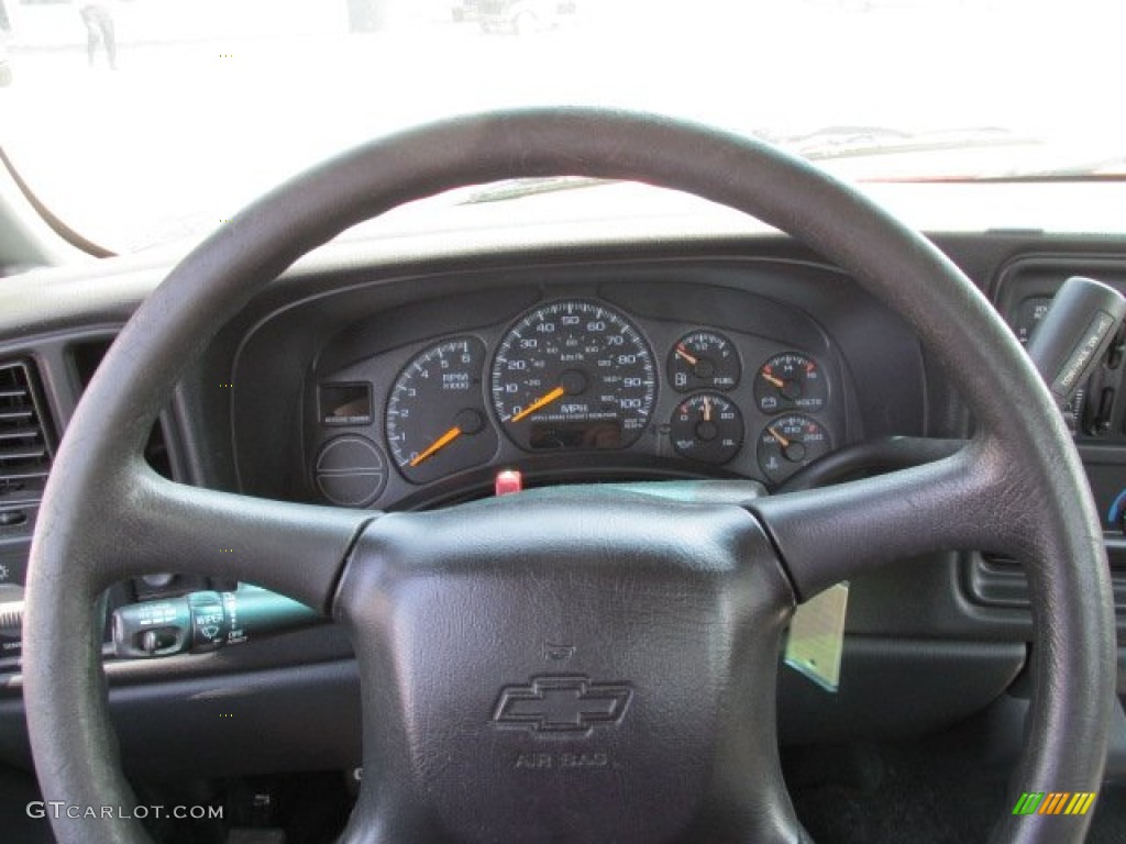 2000 Silverado 1500 Regular Cab 4x4 - Victory Red / Graphite photo #17