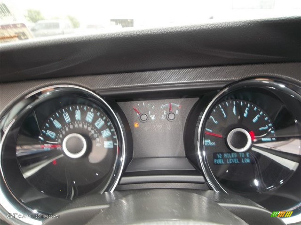 2014 Ford Mustang V6 Coupe Gauges Photo #81425571