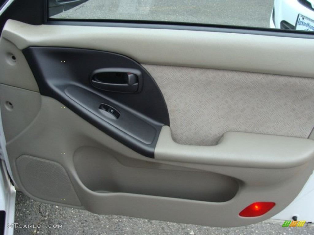 2004 Elantra GLS Sedan - Nordic White / Beige photo #21