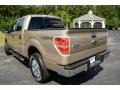 2013 Pale Adobe Metallic Ford F150 XLT SuperCrew 4x4  photo #7