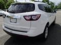 2013 White Chevrolet Traverse LT AWD  photo #4