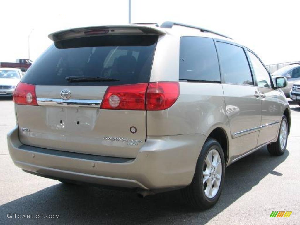2006 Sienna Limited AWD - Desert Sand Mica / Taupe photo #4