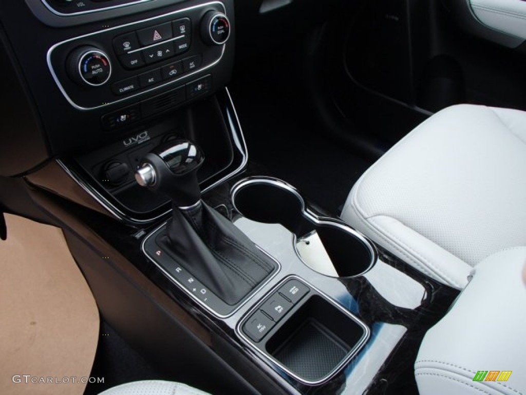 2014 Sorento SX V6 AWD - Snow White Pearl / Gray photo #18