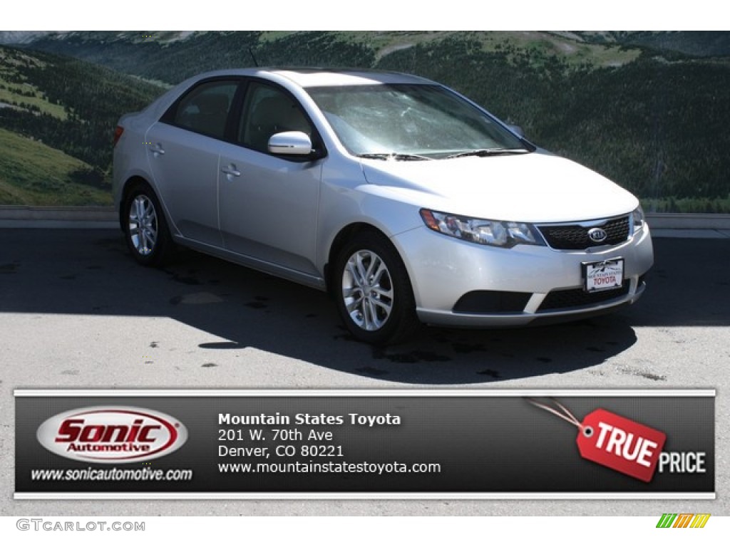 Bright Silver Kia Forte