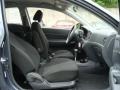 2011 Hyundai Accent Black Interior Front Seat Photo