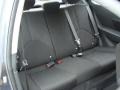 2011 Hyundai Accent Black Interior Rear Seat Photo