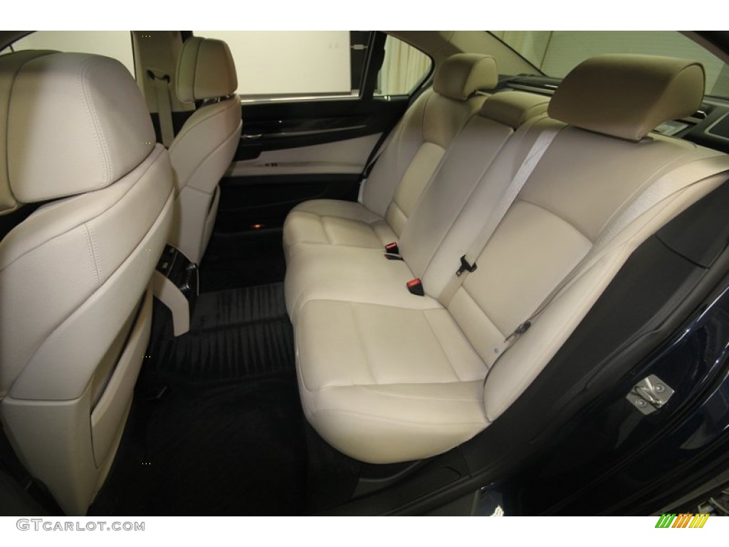2011 BMW 7 Series 740Li Sedan Rear Seat Photo #81428899
