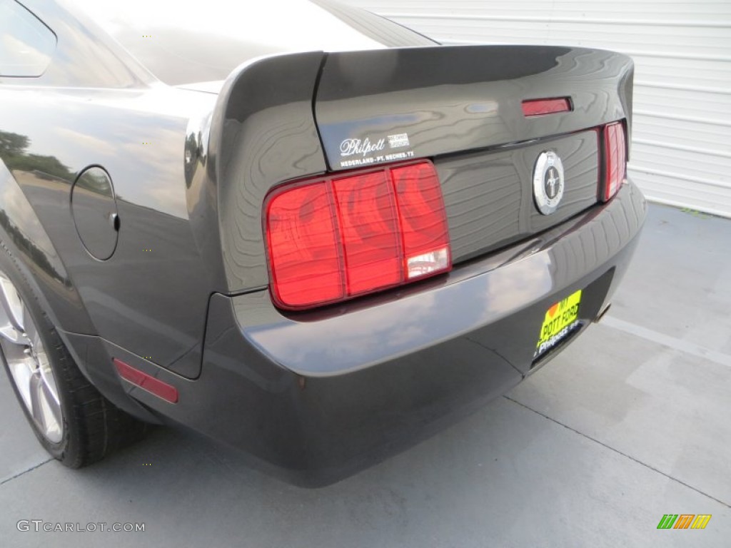 2008 Mustang V6 Premium Coupe - Alloy Metallic / Dark Charcoal photo #22