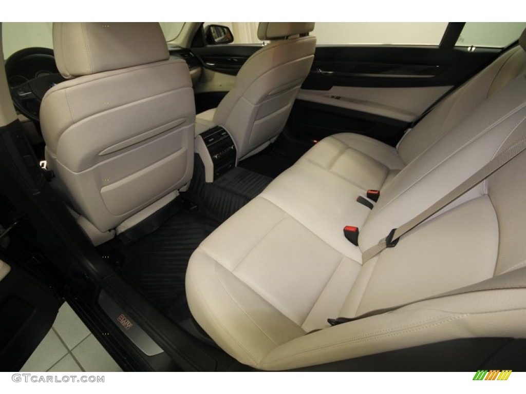 2011 BMW 7 Series 740Li Sedan Rear Seat Photos