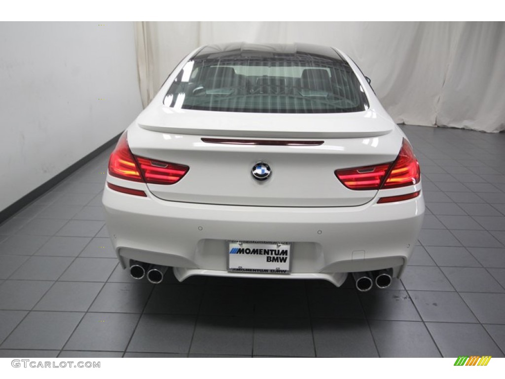 2014 M6 Coupe - Alpine White / Black photo #10