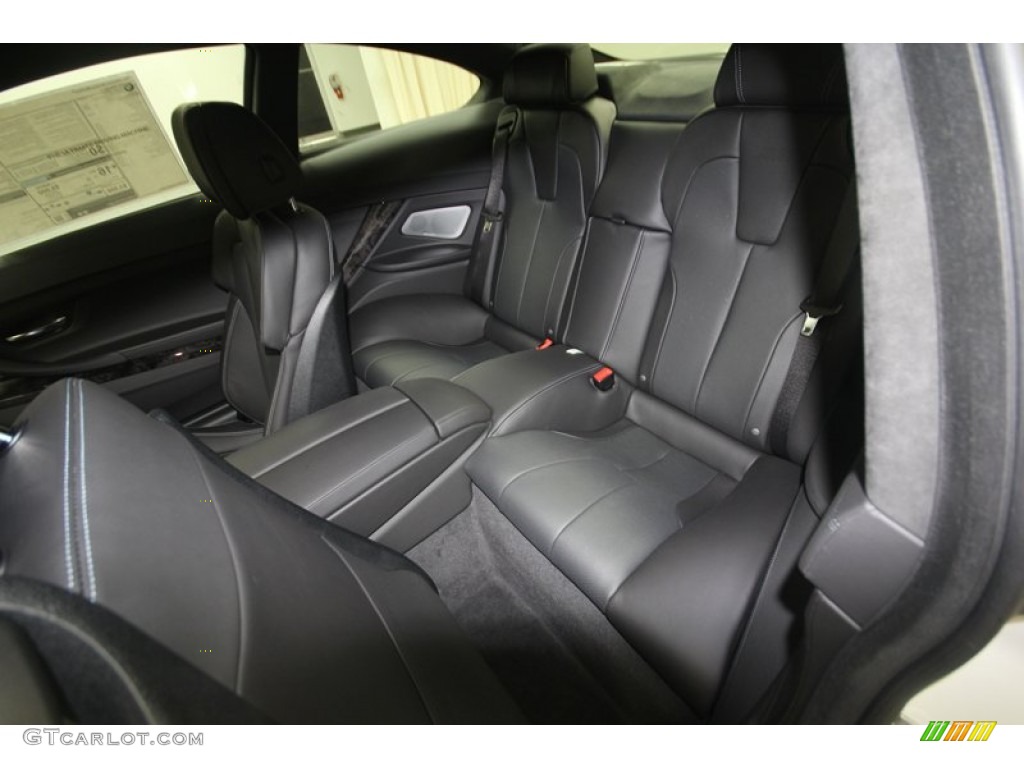 2014 BMW M6 Coupe Rear Seat Photo #81430037