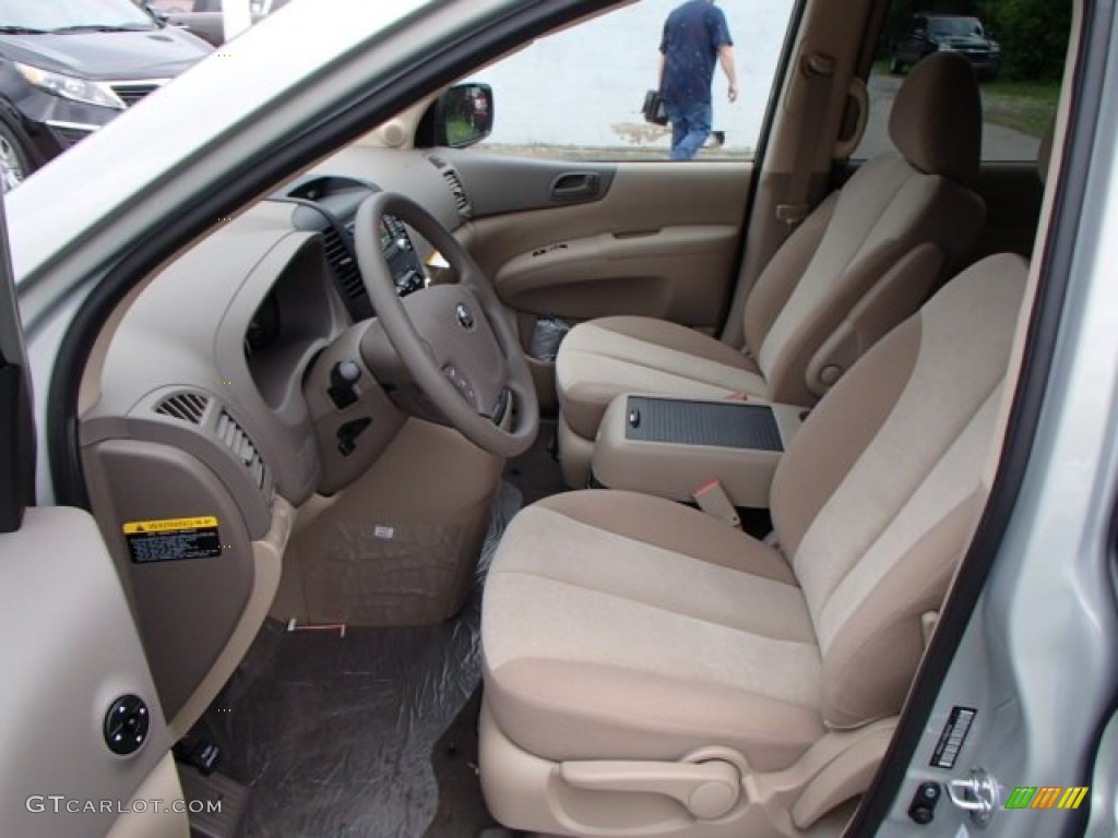 2014 Sedona LX - Silverstone Beige / Beige photo #11