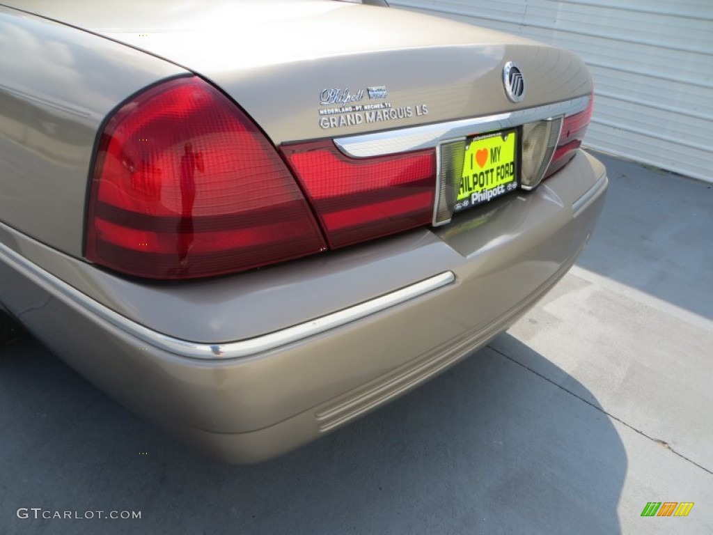 2004 Grand Marquis LS - Arizona Beige Metallic / Medium Parchment photo #19