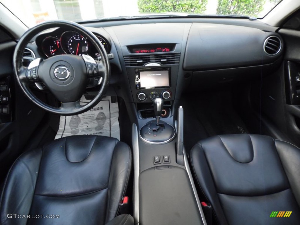2006 Mazda RX-8 Standard RX-8 Model Black Dashboard Photo #81430406