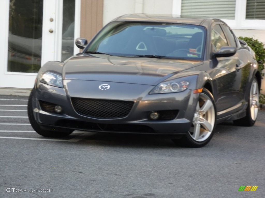 2006 RX-8  - Galaxy Gray Mica / Black photo #11