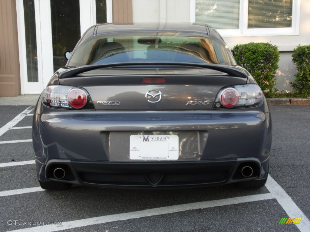 2006 RX-8  - Galaxy Gray Mica / Black photo #18