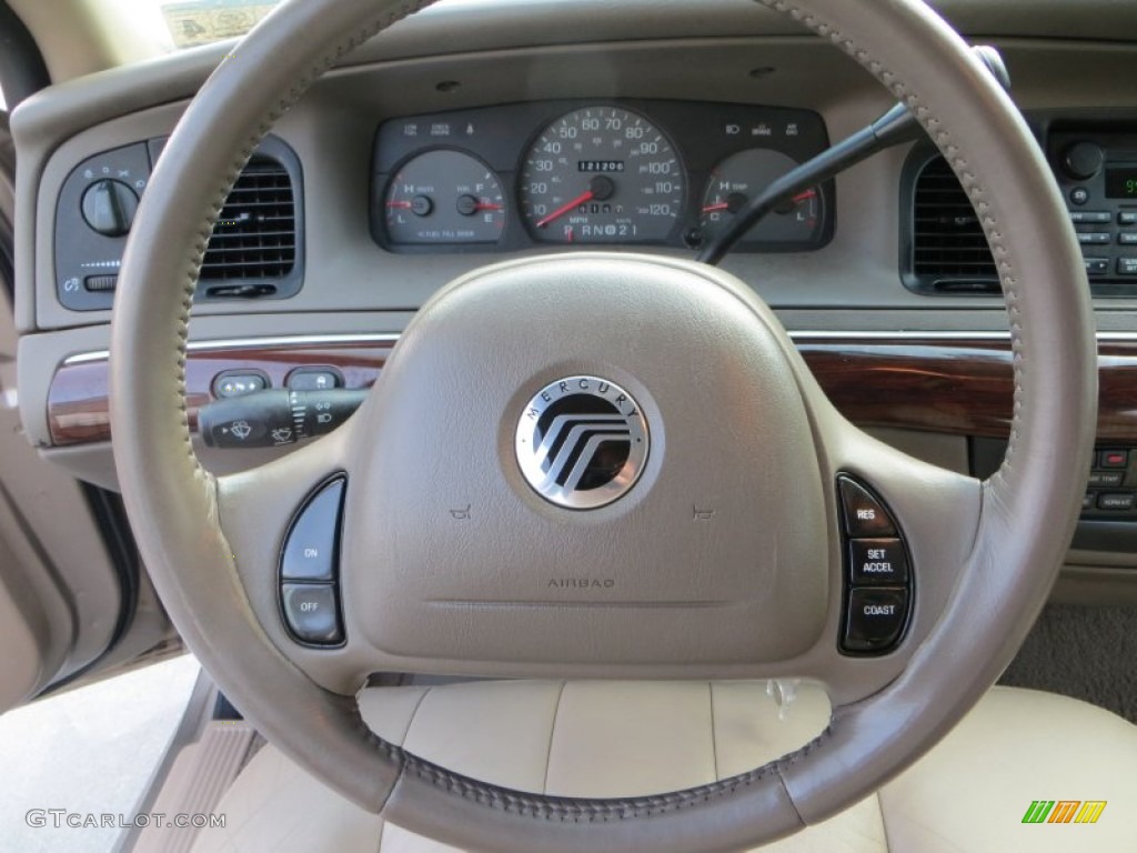 2004 Grand Marquis LS - Arizona Beige Metallic / Medium Parchment photo #38