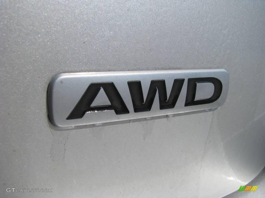 2007 SX4 AWD - Silky Silver Metallic / Black photo #4