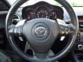 2006 Mazda RX-8 Black Interior Steering Wheel Photo