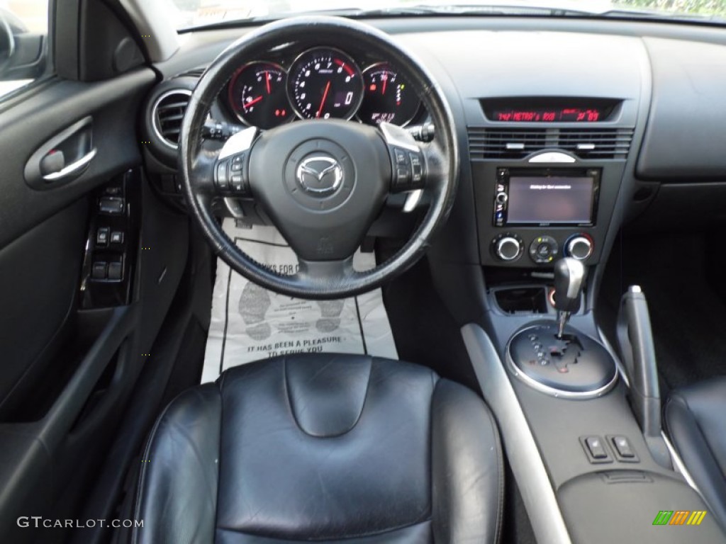 2006 Mazda RX-8 Standard RX-8 Model Black Dashboard Photo #81430851