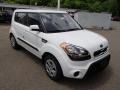 2013 Clear White Kia Soul 1.6  photo #2