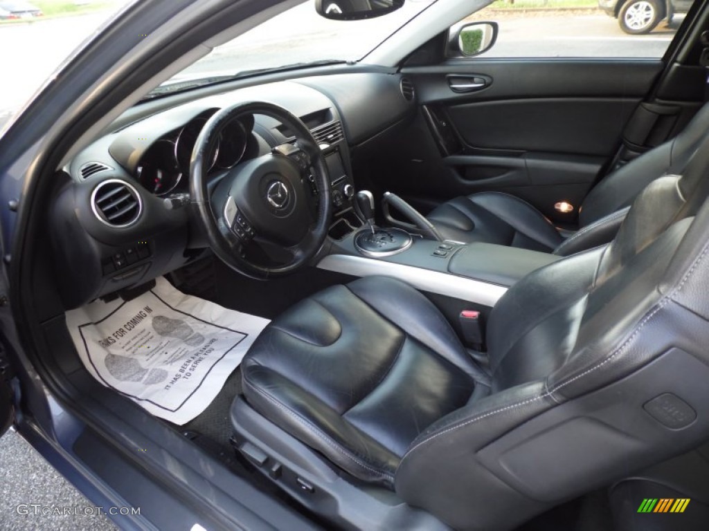 Black Interior 2006 Mazda RX-8 Standard RX-8 Model Photo #81430917