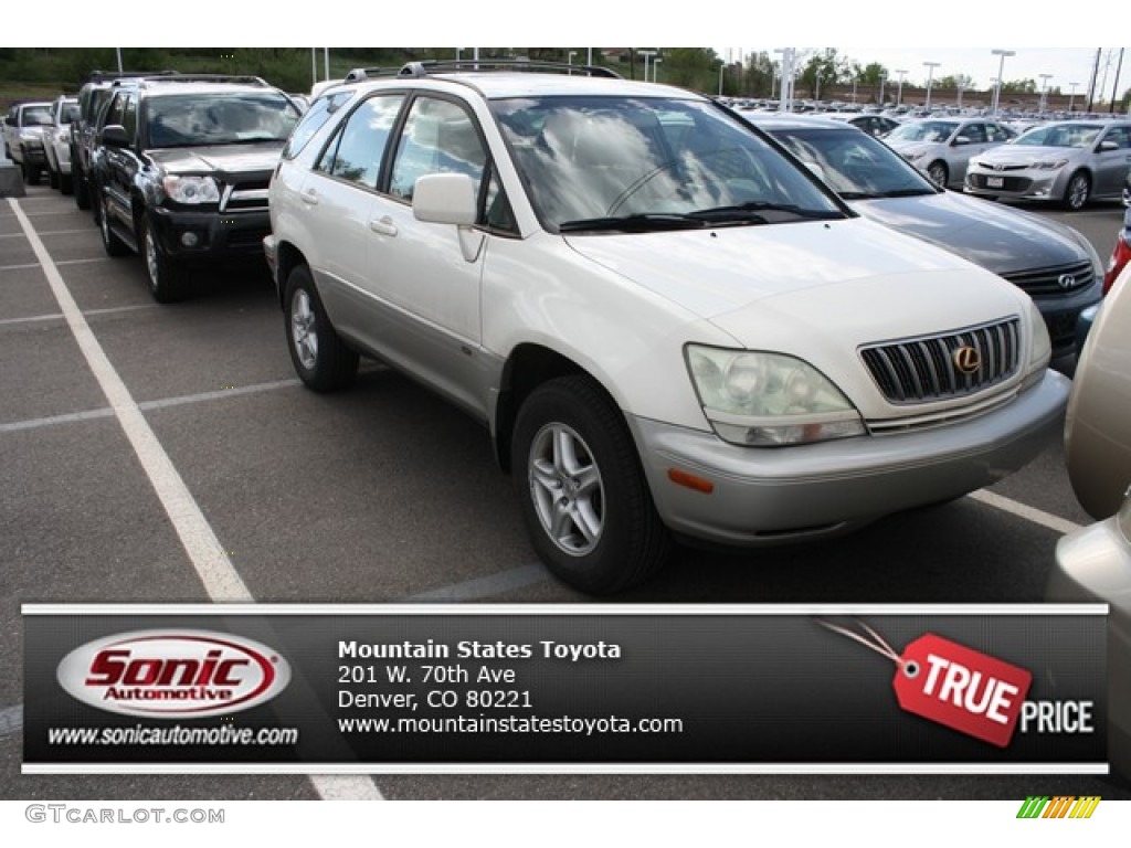 2003 RX 300 AWD - White Gold Crystal / Ivory photo #1