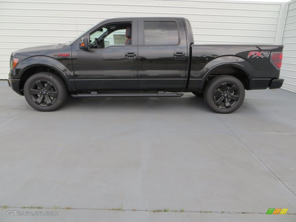 Tuxedo Black Metallic 2013 Ford F150 FX2 SuperCrew Exterior Photo #81431913