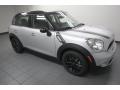 2013 Crystal Silver Metallic Mini Cooper S Countryman  photo #6