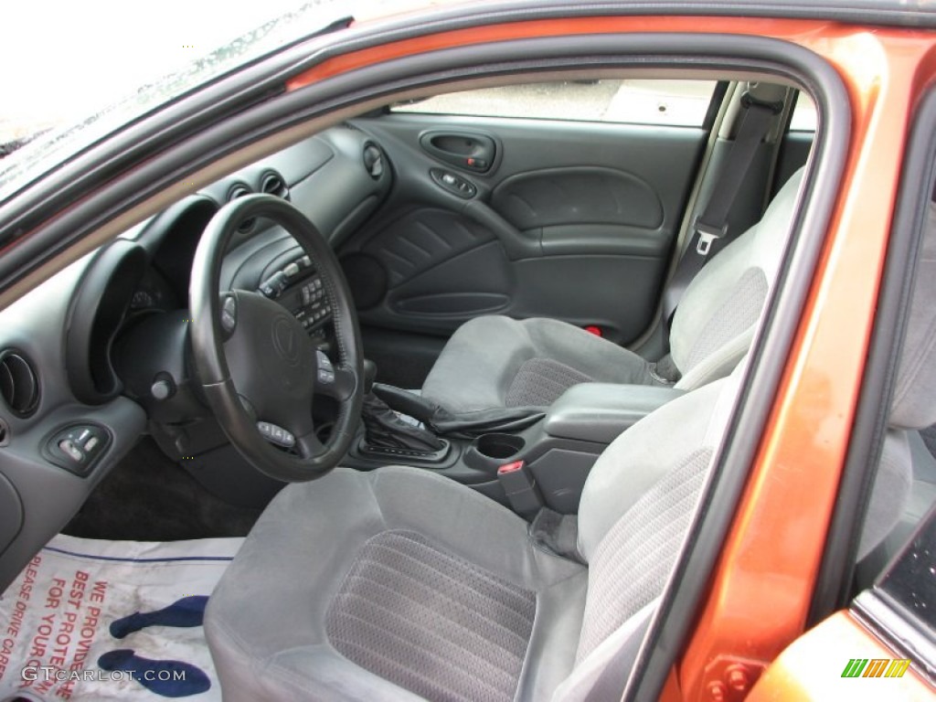 Dark Pewter Interior 2004 Pontiac Grand Am GT Sedan Photo #81432234