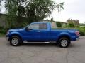 2009 Blue Flame Metallic Ford F150 XLT SuperCab 4x4  photo #5