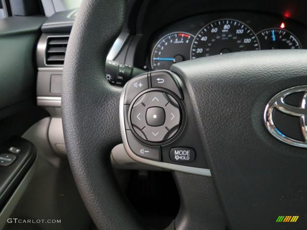 2013 Camry L - Magnetic Gray Metallic / Ash photo #12