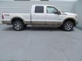 2013 White Platinum Tri-Coat Ford F250 Super Duty King Ranch Crew Cab 4x4  photo #3