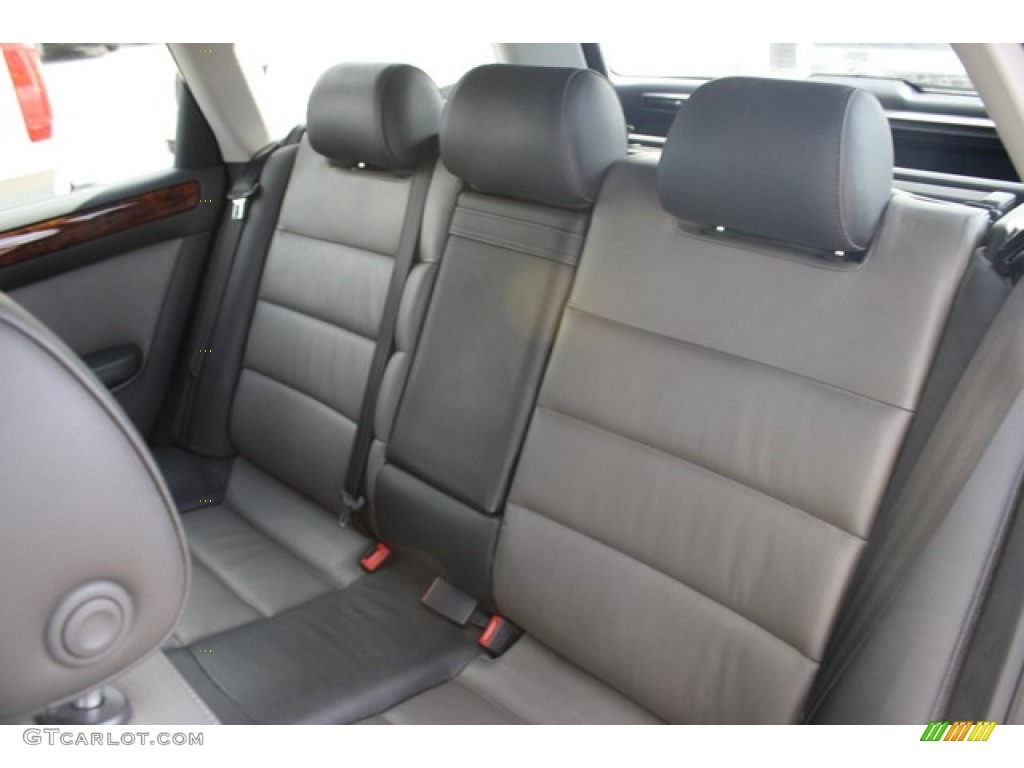 Platinum/Saber Black Interior 2002 Audi Allroad 2.7T quattro Photo #81433426