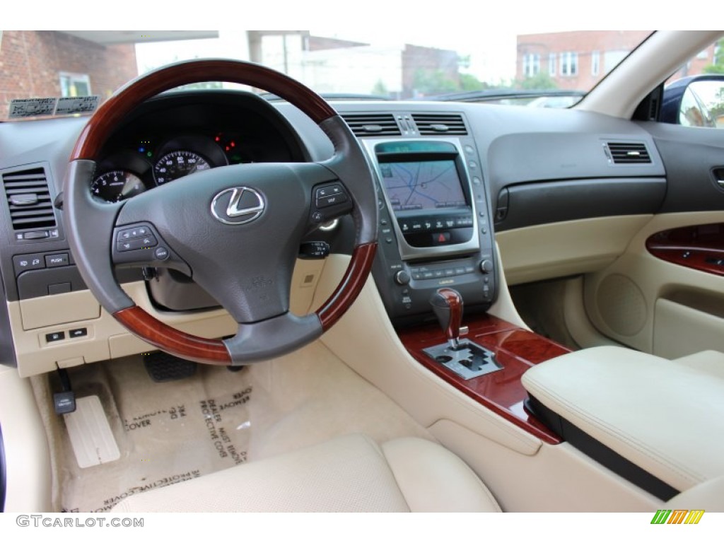 2011 GS 350 AWD - Deep Sea Blue Mica / Parchment/Birds Eye Maple photo #3