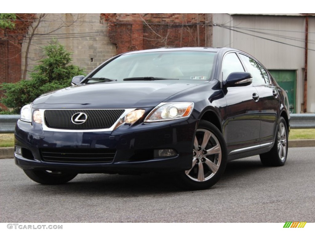 2011 GS 350 AWD - Deep Sea Blue Mica / Parchment/Birds Eye Maple photo #6