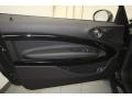 Carbon Black 2013 Mini Cooper Paceman Door Panel