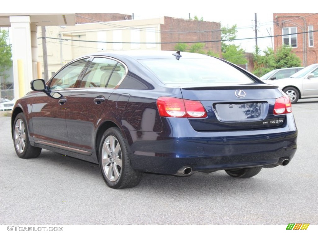2011 GS 350 AWD - Deep Sea Blue Mica / Parchment/Birds Eye Maple photo #11